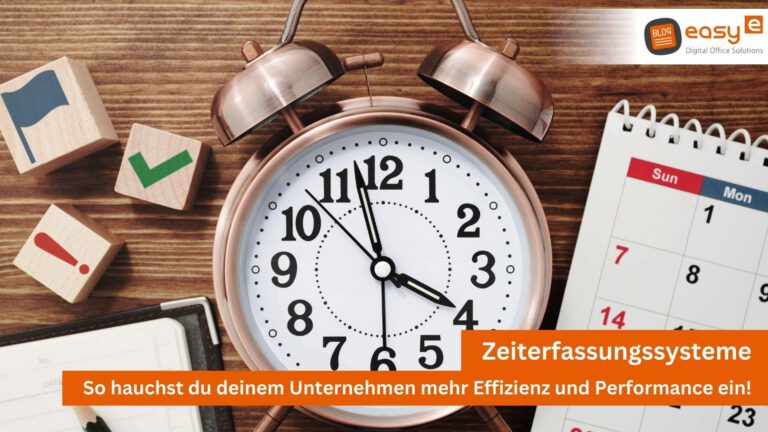 Zeiterfassungssysteme für Unternehmen - easy digital office aus Wunstorf bei Hannover berät dich!