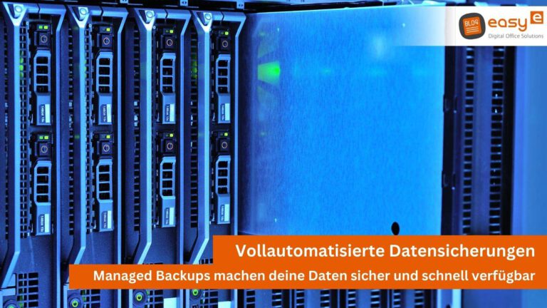 Managed Backups von easy digital office aus Wunstorf