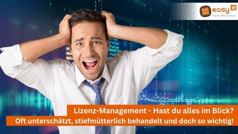 Lizenz-Management mit easy digital office aus Wunstorf