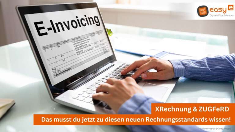 Alle Infos rund um XRechung und ZUGFeRD von easy digital office aus Wunstorf für die Region Hannover