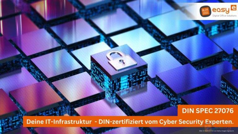 Mit DIN SPEC 27076 steht dir eine nachhaltige Zertifizierung deiner IT-Sicherheit zur Verfügung. Für Hannover.