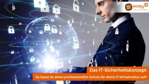 easy digital office aus Wunstorf unterstützt dich beim Aufbau eines professionellen IT-Sicherheitskonzept.