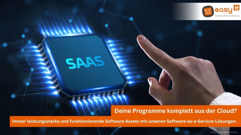 Mit Software as a Service von easy digital office aus Wunstorf einfach mehr Effizienz für dein Unternehmen n der Region Hannover!
